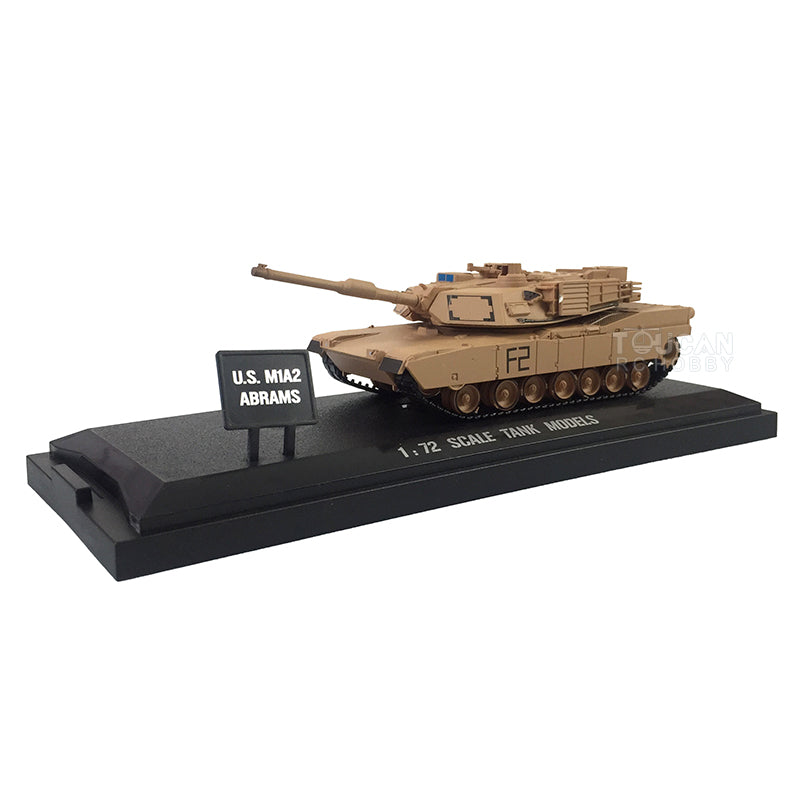 Henglong 1/72 Scale Plastic Germany Tiger 1 Tank 3818 U.S. Abrams M1A2 3918 Static Model DIY Ornament Collection