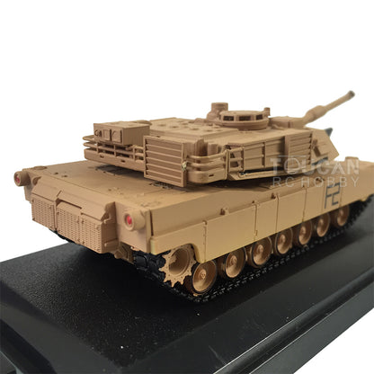 Henglong 1/72 Scale Plastic Germany Tiger 1 Tank 3818 U.S. Abrams M1A2 3918 Static Model DIY Ornament Collection