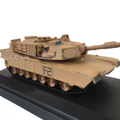 Henglong 1/72 Scale Plastic Germany Tiger 1 Tank 3818 U.S. Abrams M1A2 3918 Static Model DIY Ornament Collection