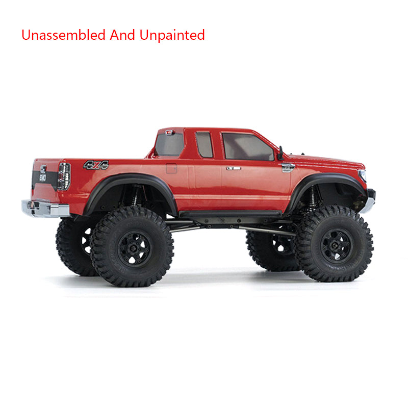 CROSSRC 1/10 AT4V 4WD EMO RC Crawler Car Emulated Hobby Model KIT DIY Parts Differential Lock 540 35T Motor Lights