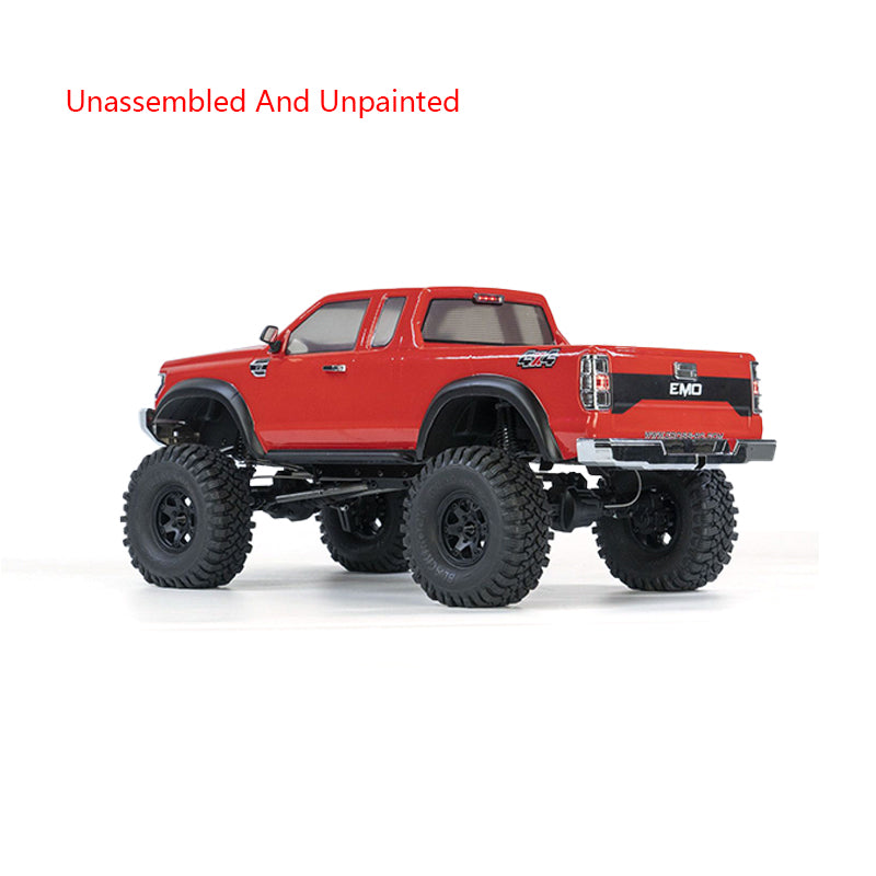 CROSSRC 1/10 AT4V 4WD EMO RC Crawler Car Emulated Hobby Model KIT DIY Parts Differential Lock 540 35T Motor Lights