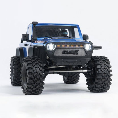 CROSSRC 4X4 RC Crawler Car Emulated 1/8 EMOX Remote Control Off-road Vehicles Hobby Models KIT DIY Part Light 2-Speed Transmission