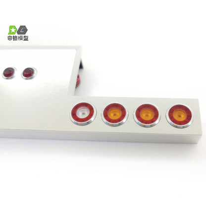 US STOCK Degree Tail Beam Tail Lamp Taillight for Tamiya 1/14 Scale 56301 56344 Remote Control Tractor Truck Car Model Spare Parts