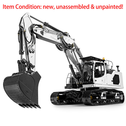 IN STOCKLESU 1/14 3-arm LR945 RC Hydraulic Excavator Remote Control Digger Heavy-duty Electric Hobby Model Kits Unpainted and Unassembled
