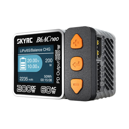 SKYRC B6ACneo S100 AC/DC Smart Charger for 1/14 1/8 1/10 1/12 1/16 RC Trcuk Remote Control Car Loader Phone 1S-6S LiPo Battery