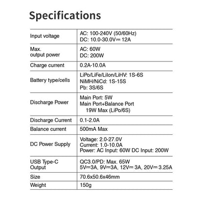 SKYRC B6ACneo S100 AC/DC Smart Charger for 1/14 1/8 1/10 1/12 1/16 RC Trcuk Remote Control Car Loader Phone 1S-6S LiPo Battery