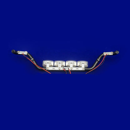 Cabin Aluminium LED Bar Light for 1/14 RC Tractor Truck 56323 56371 770S High-top R620 R730 1851 Remote Control Car DIY Models