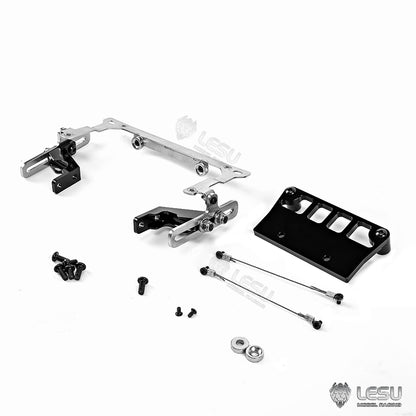 LESU Battery Compartment Fixed Set Metal Cab Loose-leaf Bracket for 1/14 RC Tractor Truck 770S Car DIY Models Part