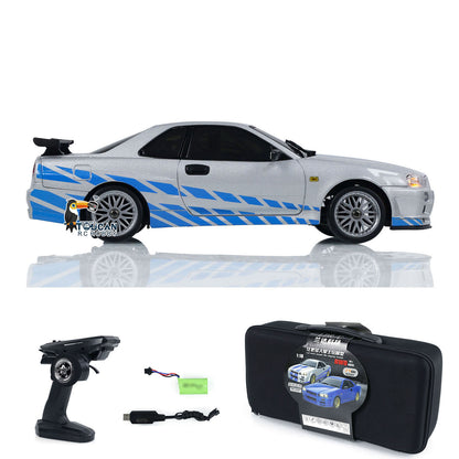 LDRC 1/18 4x2 RC Racing Car RWD Remote Controlled Drift Vehicles Assembled and Painted Gyroscope LD1899 ESC Servo Motor