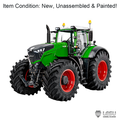 1/14 4*4 Brand New LESU AOUE 1050 Metal Hydraulic RC Tractor Remote Control Car Model Kits Unassembled Simulation Vehicle Sound Light