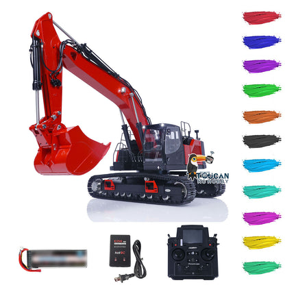 LESU Aoue 1/14 Hydraulic RC Excavator LR945 Metal Remote Control Diggers Painted Assembled Hobby Model Optional Version