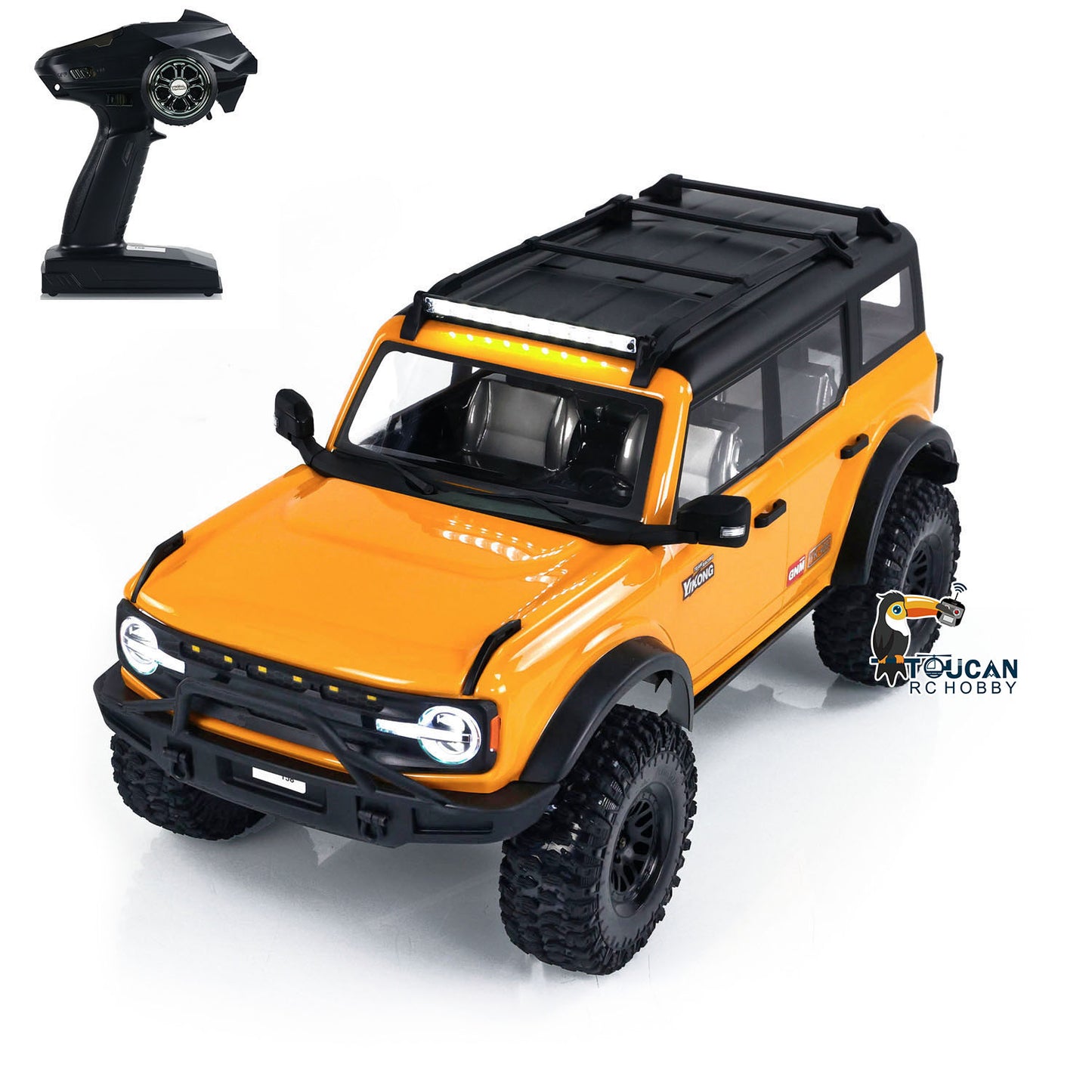 IN STOCK 1/8 YIKONG YK4083 V3 RC Crawler Climbing Car 4WD Remote Control Off-road Vehicle Servo Motor ESC Hobby Model Electric Machine