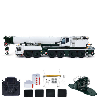 Eyewhale 1/14 6 Axles LTM1350 RC Hydraulic Mobile Cranes 5M Length Radio Controlled Heavy-duty Car PNP Hobby Model