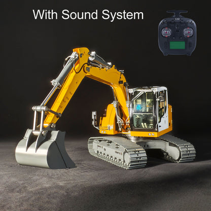 1/14 RC Hydraulic Excavator R920 JDM-208 Metal Remote Control Digger Model Sound