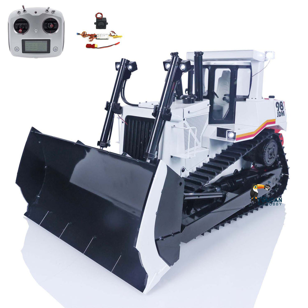 JDMODEL JDM-98 1/14 Metal RC Hydraulic Dozer D10T DXR2 Assembled Paint ...