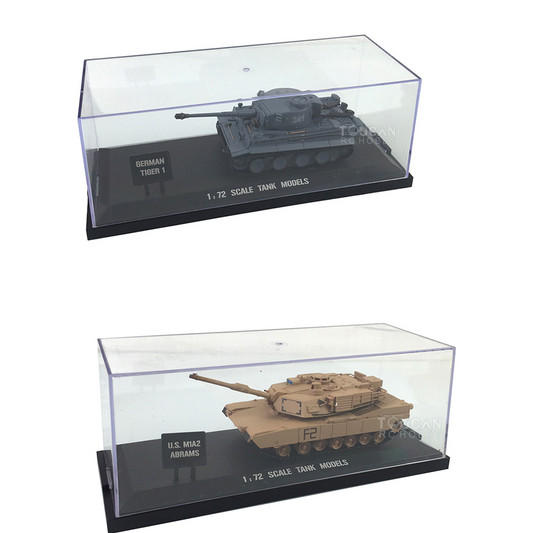 Henglong 1/72 Scale Germany Tiger 1 Tank 3818 U.S. Abrams M1A2 3918 Static Model Simulation Toy Ornament Collection  Gift for Boy