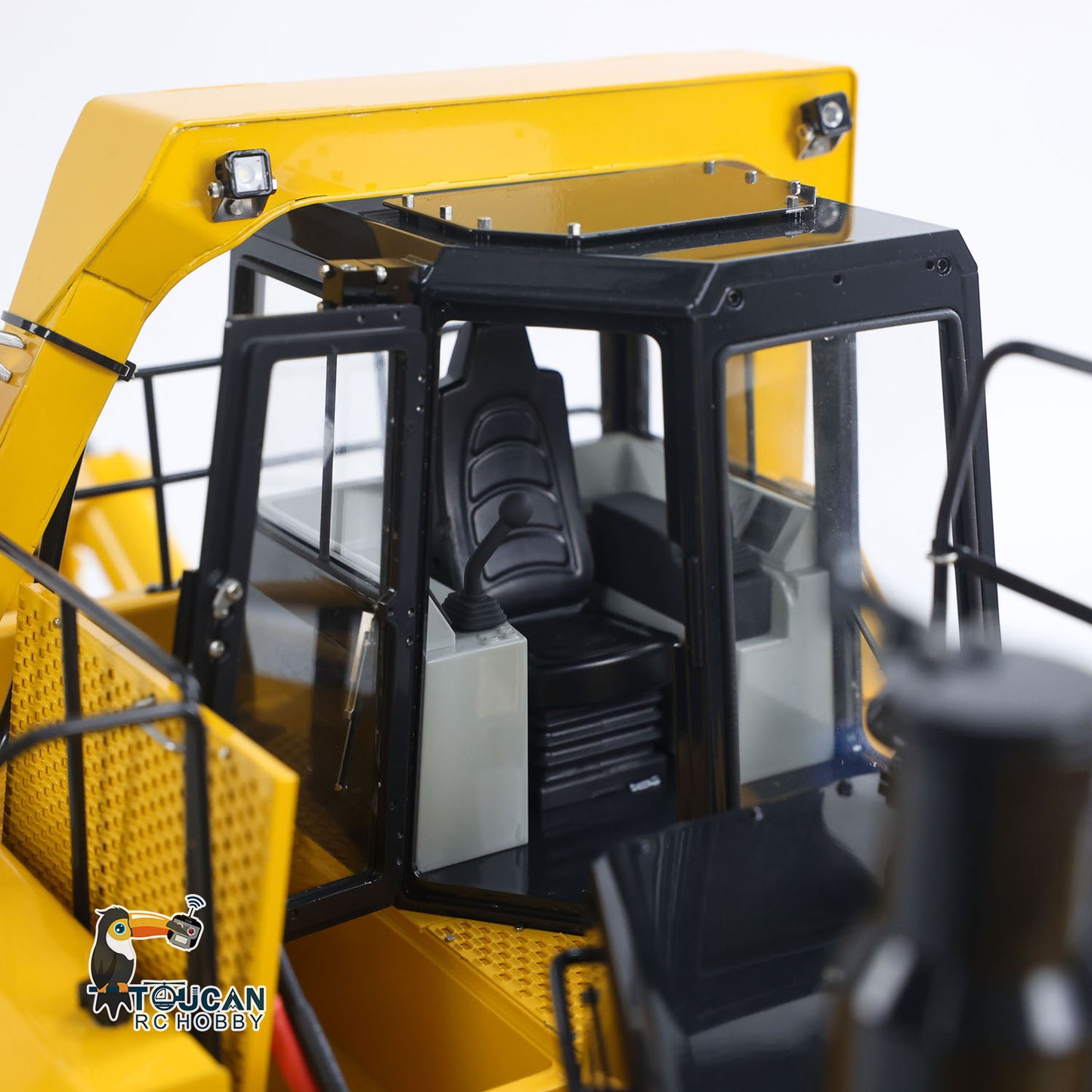 Metal JDMODEL 1/14 RC Hydraulic Bulldozer 575 Huge Dozer Heavy Machine Frsky X14 Radio RTR Mix Controlled Car Upgrade Smoking