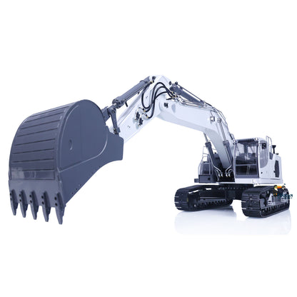IN STOCK 1/14 Scale LESU 945 Metal Hydraulic RC Digger LESU Aoue-LR945 Wireless Radio Control Excavator Assembled Painted Lights System 7CH Valve