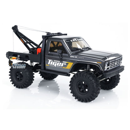 CORSSRC 1/8 4WD EMO X3 RC Towing Rescue Car 4x4 Remote Control Crawler Vehicle Hobby Model PNP Version Assembled Painted