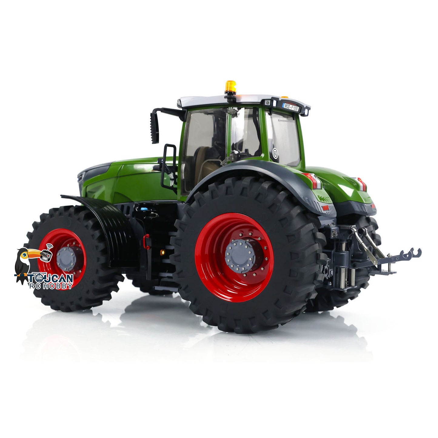 IN STOCK LESU 1/16 4X4 Fendt 1050 RC Tractors Metal Chassis Ready to Run Car Differential Lock Model FrSky ST8 ESC Servo Motor DIY Vehicle