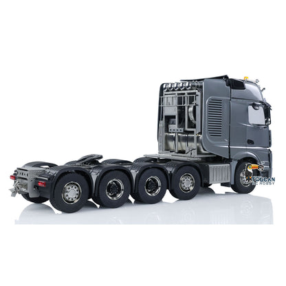 10x10 Metal Chassis 1/14 Remote Control Tractor Truck 3363 Lorry RTR Emulated Car Model High-roof 3Speed Differential Lock Axles