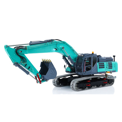 IN STOCK LESU SK500LC 1/14 RC Digger Radio Controlled Hydraulic Excavator Painted Assembled Construction Vehicle Toy Electric Car Model