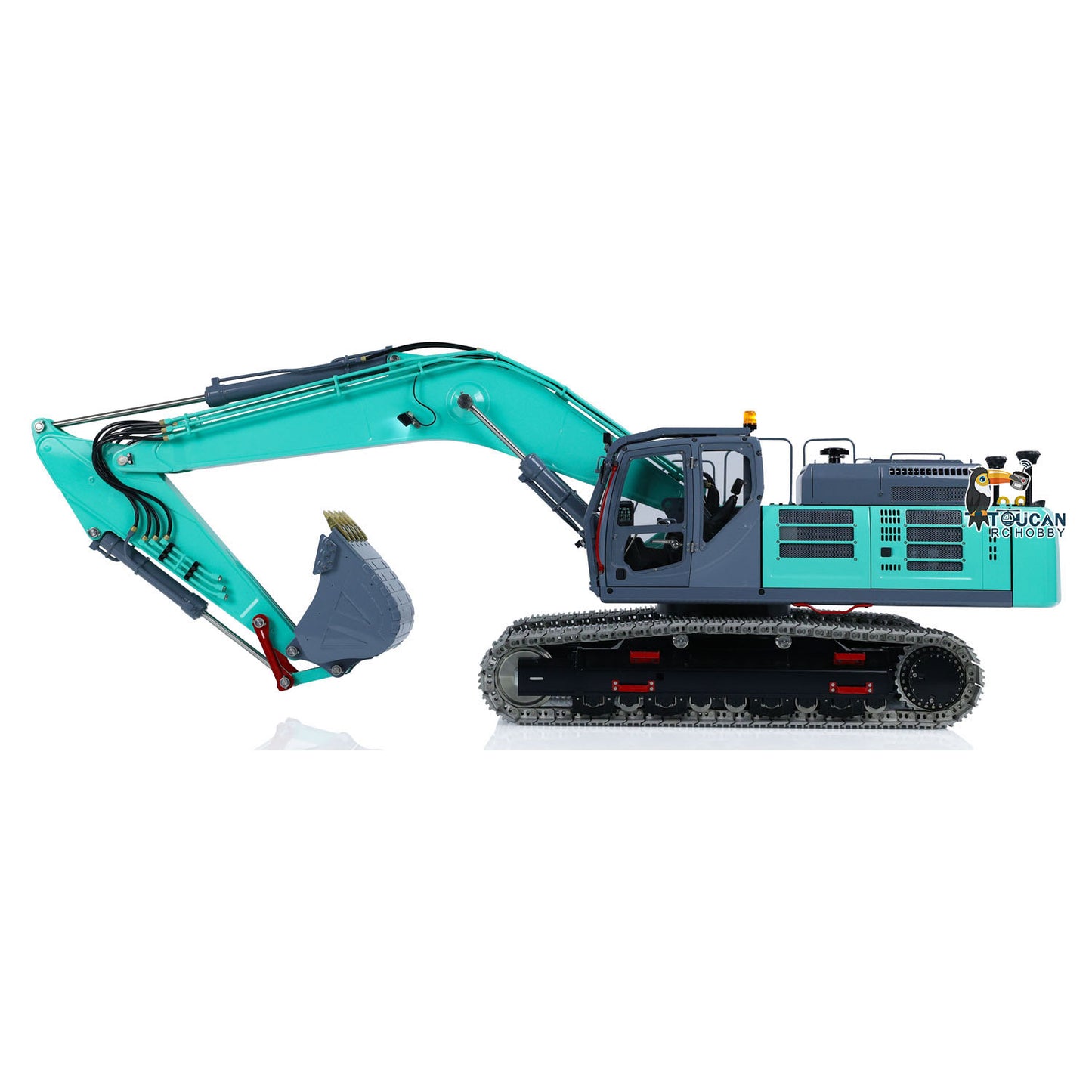 IN STOCK LESU SK500LC 1/14 RC Digger Radio Controlled Hydraulic Excavator Painted Assembled Construction Vehicle Toy Electric Car Model