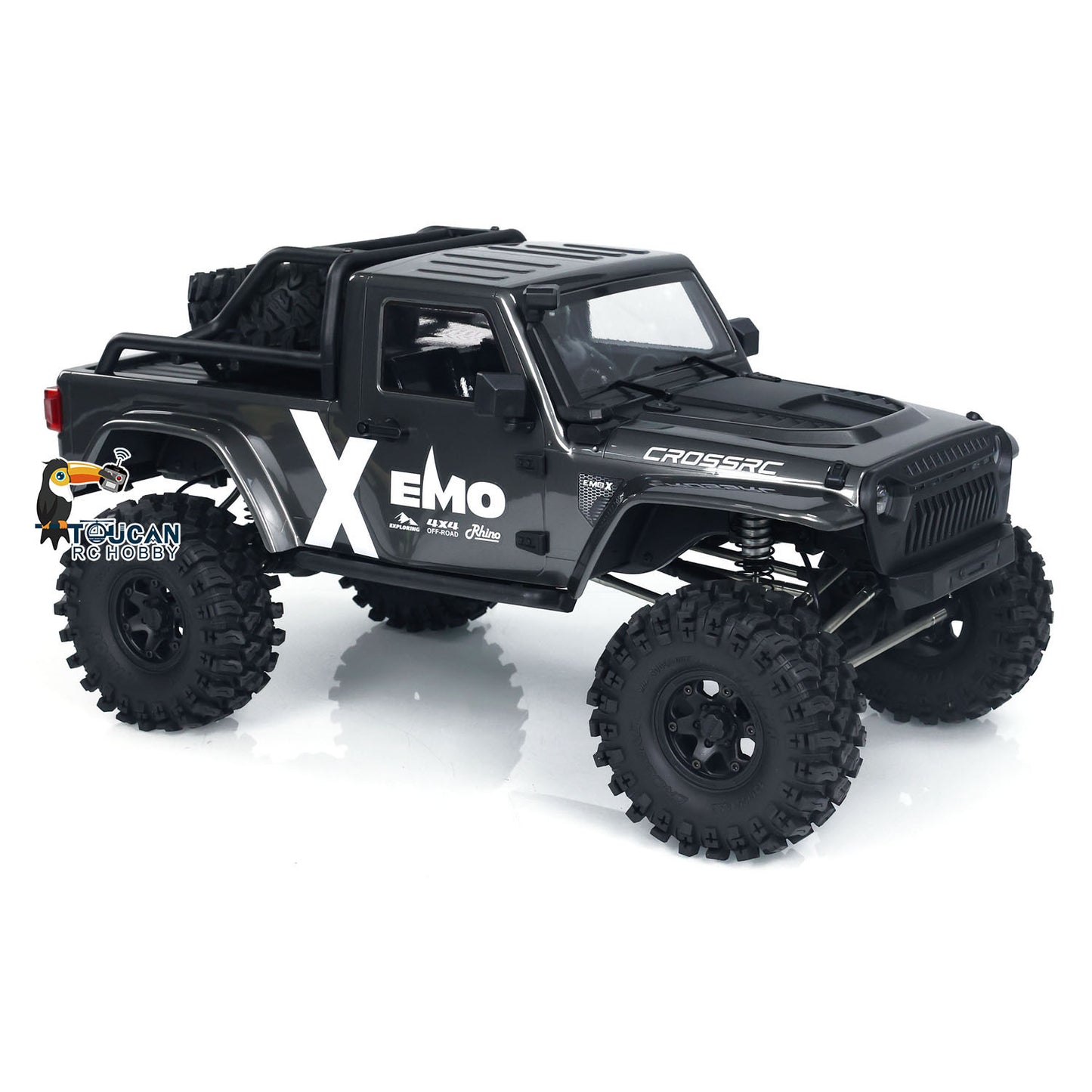 CROSSRC EMOX2 4WD 4X4 1/8 RC Off-road Vehicles Remote Control Crawler Emulated Car Painted Hobby Model Motor ESC Servo