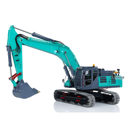 IN STOCK LESU SK500LC 1/14 RC Digger Radio Controlled Hydraulic Excavator Painted Assembled Construction Vehicle Toy Electric Car Model