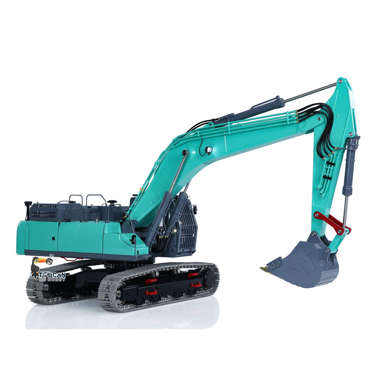 IN STOCK LESU SK500LC 1/14 RC Digger Radio Controlled Hydraulic Excavator Painted Assembled Construction Vehicle Toy Electric Car Model