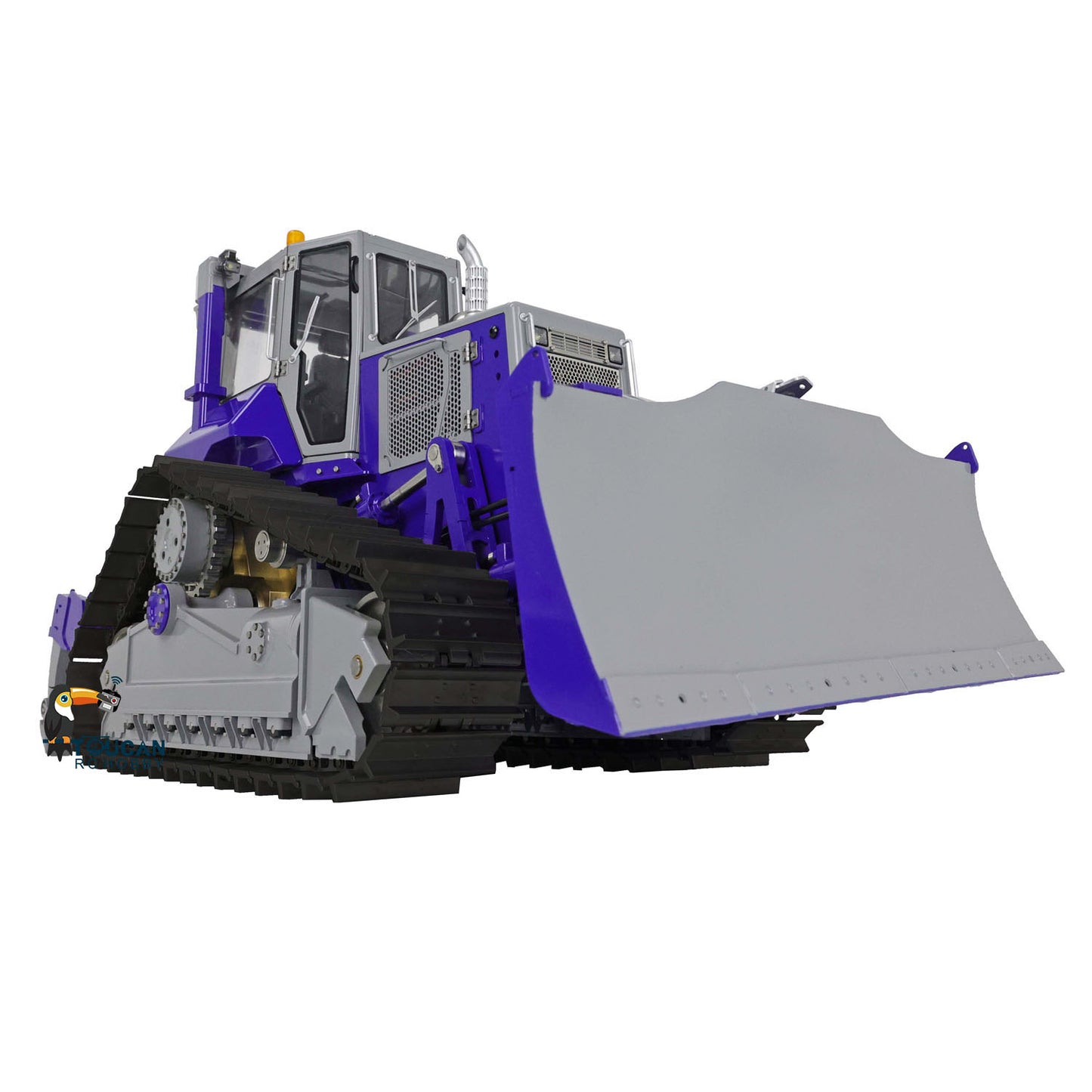 LESU 1/14 RTR RC Bulldozer Aoue-DT60 Hydraulic Painted and Assembled Model Motor Servo ESC Sound & Light System