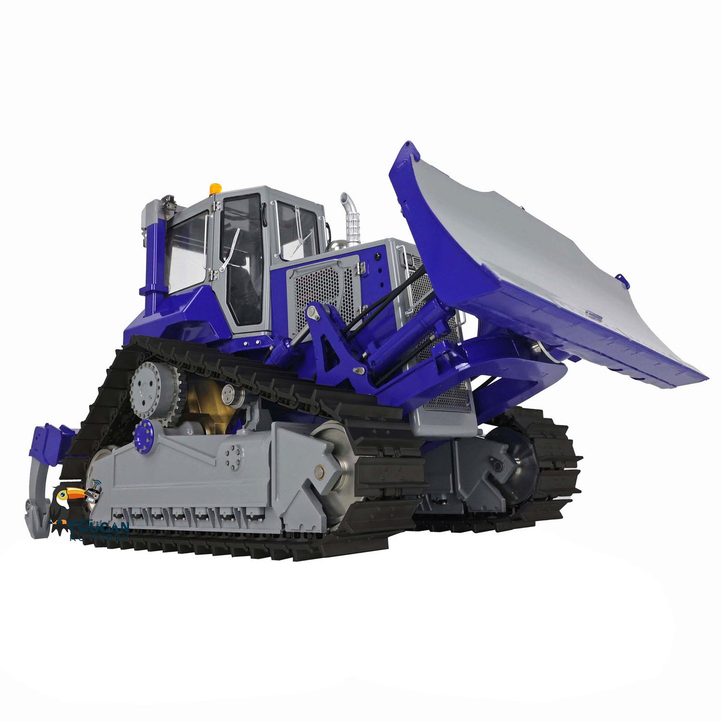 LESU 1/14 RTR RC Bulldozer Aoue-DT60 Hydraulic Painted and Assembled Model Motor Servo ESC Sound & Light System