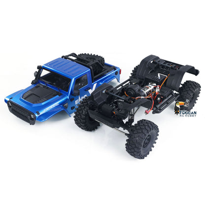 IN STOCK CROSSRC 1/8 Painted RC Crawler Car 4X4 EMO X Remote Control Off-road Vehicles PNP Hobby Models Emulated Vehicle Toys