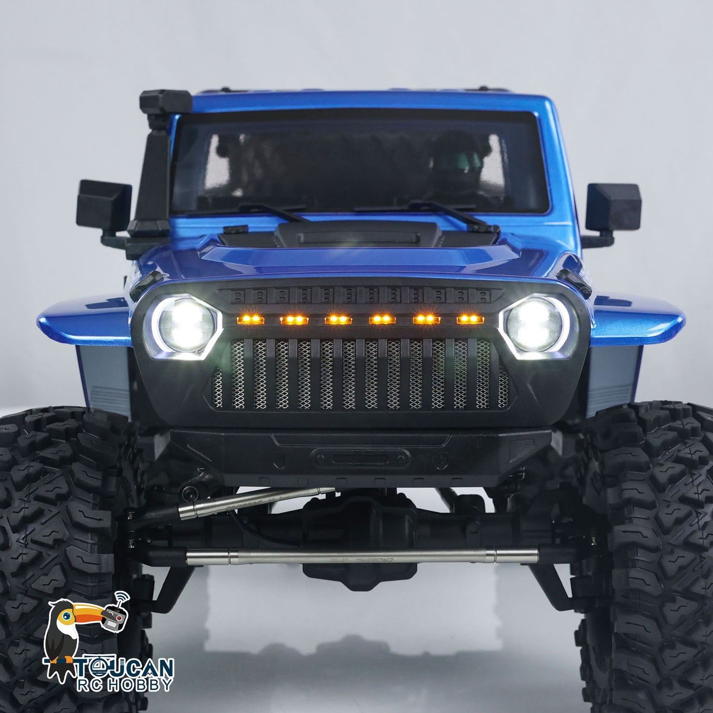 1/8 CROSS RC EMOX Off-road Vehicle Light Sounds Radio Control Crawler 2Speed Assembled Emulated Car Hobby Models 4WD