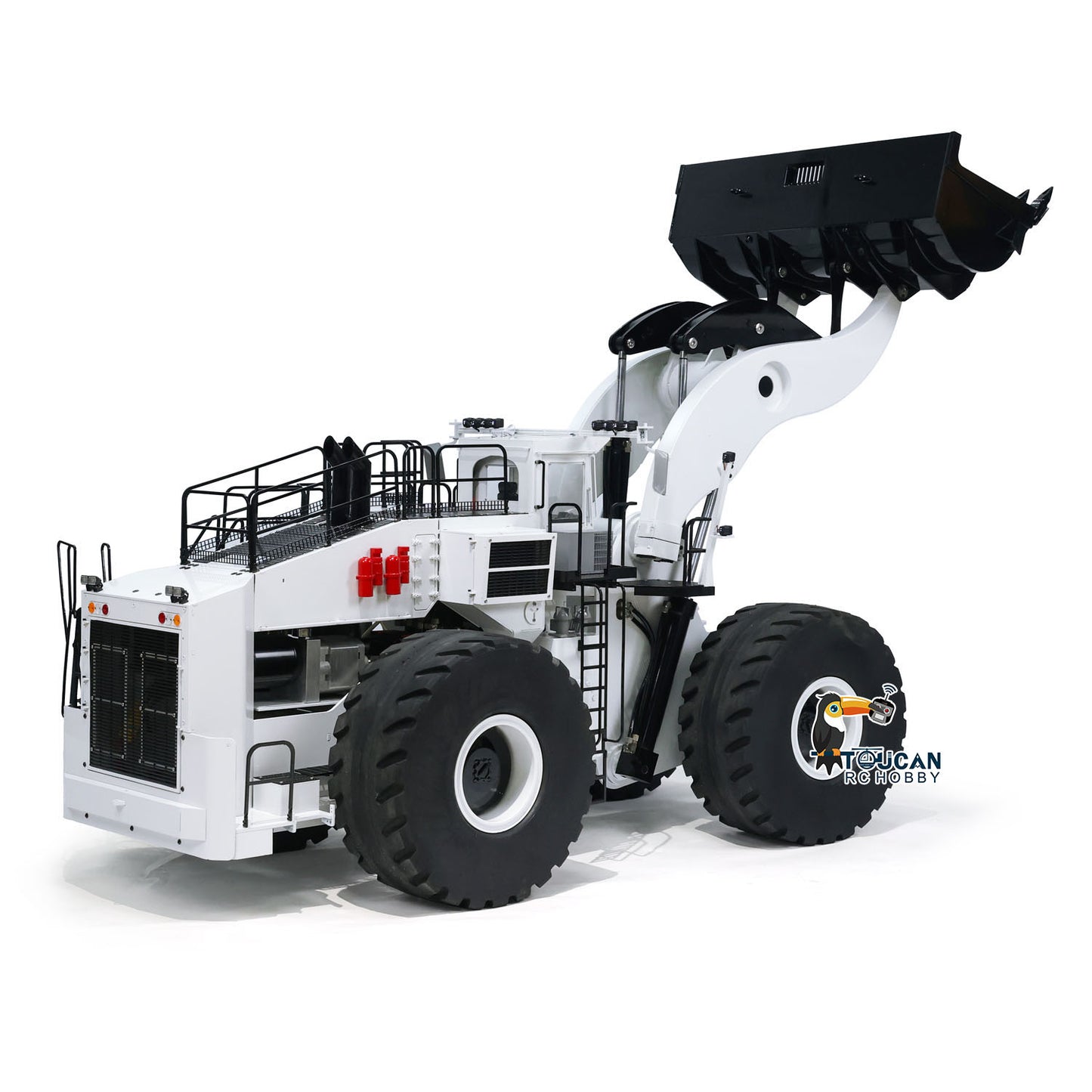 TOUCAN 1:14 L2350 RC Hydraulic Loader Heavy Duty RTR Radio Control Construction Vehicle Assembled and Painted 150x58x60cm