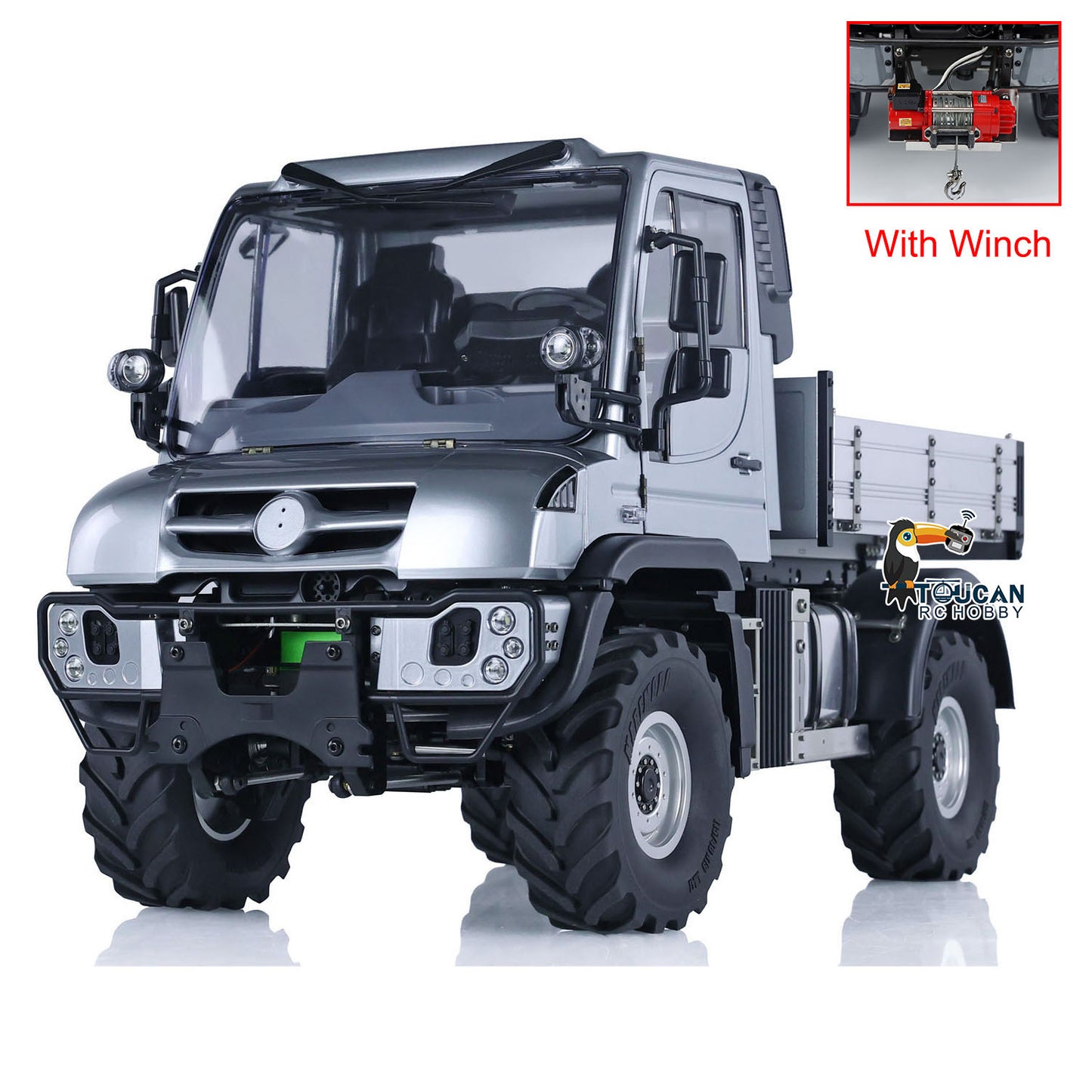 4WD 1:10 U423 4X4 RC Off-road Vehicles Radio Control Rock Crawler Climbing Cars Hobby Model Assembled and Painted PNP FlySky I6S