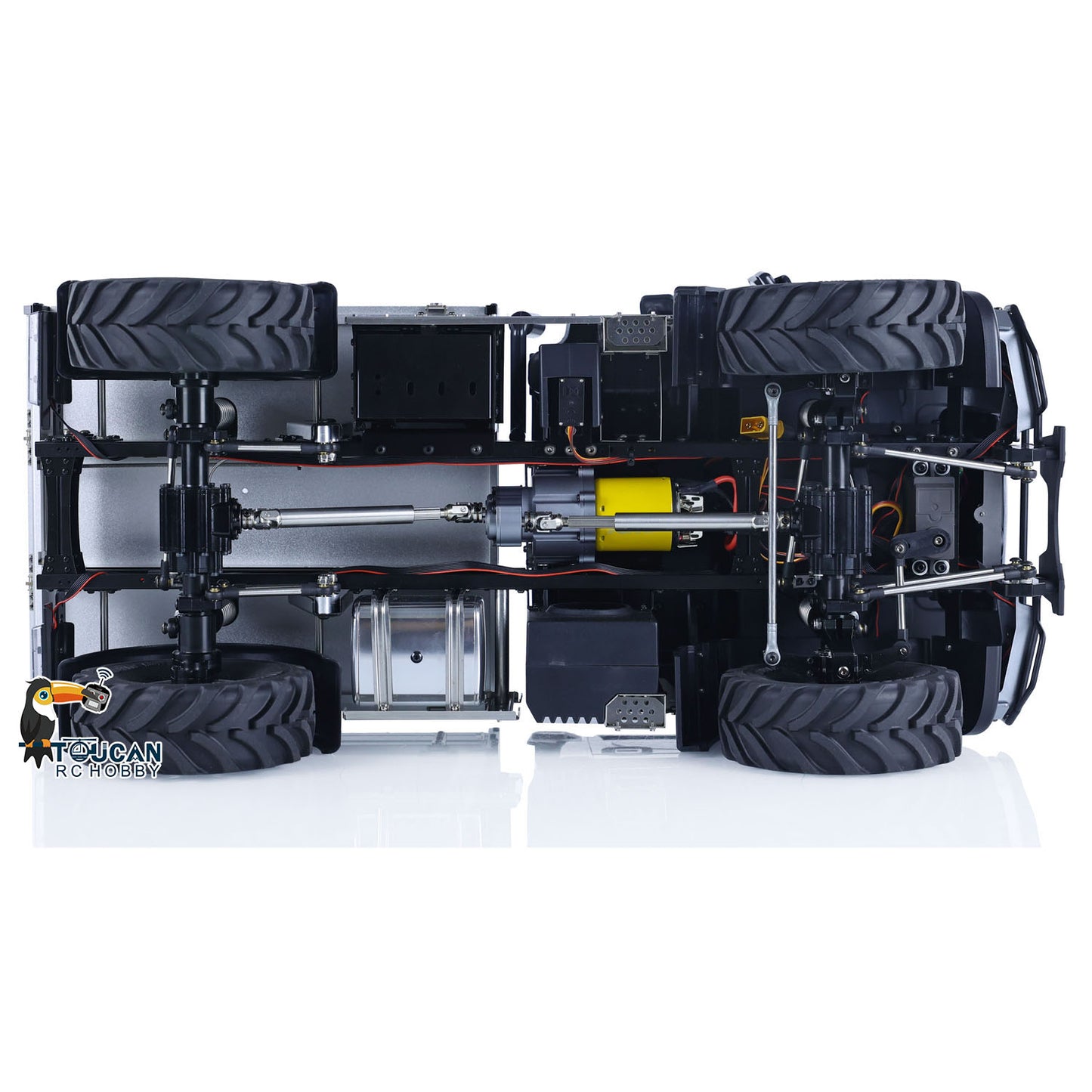 4WD 1:10 U423 4X4 RC Off-road Vehicles Radio Control Rock Crawler Climbing Cars Hobby Model Assembled and Painted PNP FlySky I6S