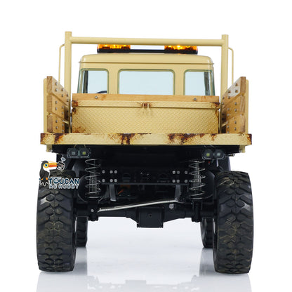 LESU 1/10 4x4 RC Off-Road Vehicles RTR UM406 Remote Controlled Crawler Painted Assembled Trucks Brushless Motor ESC