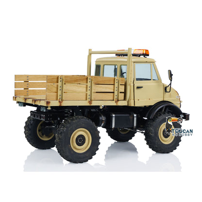 LESU 1/10 4*4 Metal RC Off-Road Vehicles Remote Control Car UM406 Painted Assembled Trucks RTR ESC Servo FS I6S