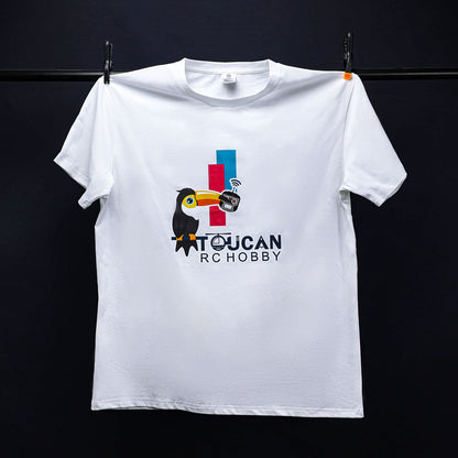 Toucan RC Hobby T-shirt 100% Pure Cotton High-Quality Soft Printed Short Sleeve Custom Products Original Merch Optional Sizes