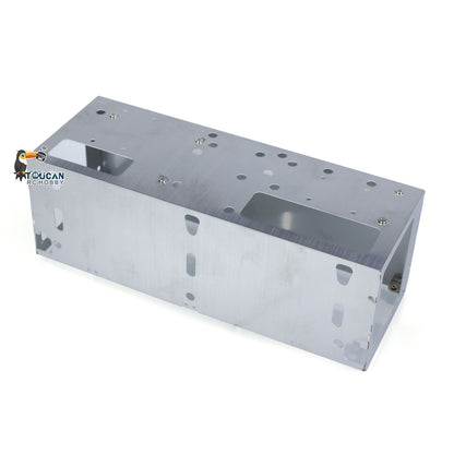 Metal Cargo Box Hydraulic Crane for LESU 1/14 Roll on Off Dumper Truck Tipper Car Engineering Vehicle Model DIY Accessories