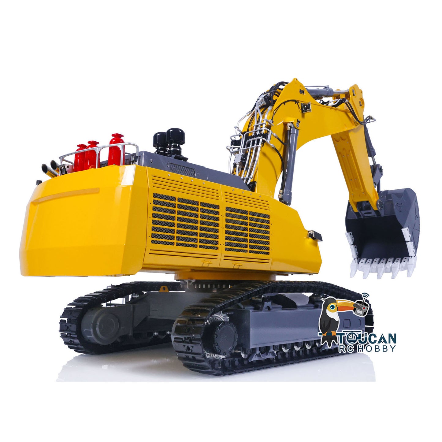 1/14 LESU RC Hydraulic Excavator AOUE 9150 Remote Control Heavy Duty Backhoe Shovel Painted and Assembled 1040*415*470mm