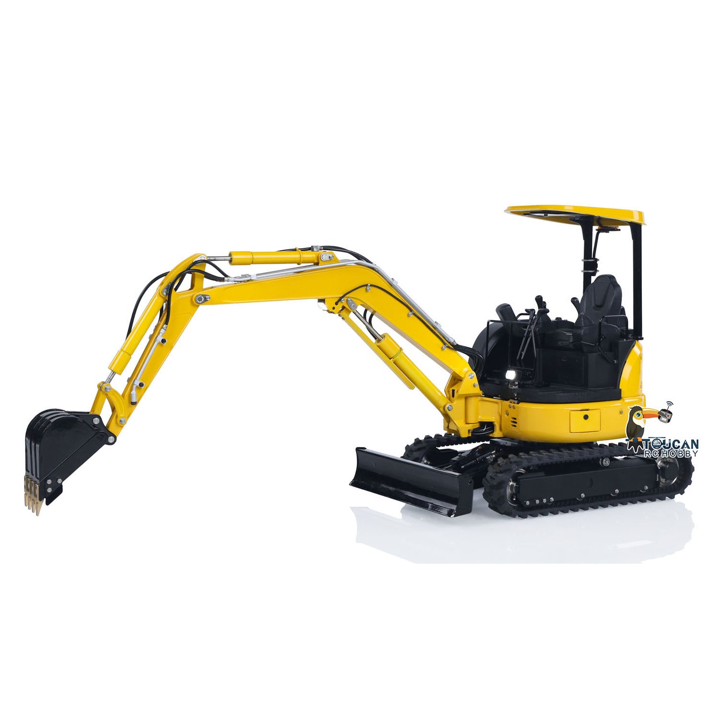 LESU 1/14 Mini RC Hydraulic Excavator PC30 Metal Radio Controlled Digger Model Frsky X14 Radio Upgrade Sound System Battery