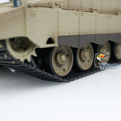 Heng Long 1/16 RC Battle Tank IDF Merkava MK IV 3958 Turret 360 Degree Rotating Barrel Recoil Radio Controlled Model