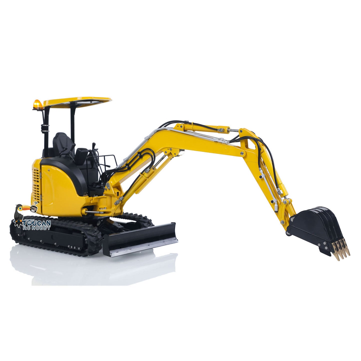 LESU 1/14 Mini RC Hydraulic Excavator PC30 Metal Radio Controlled Digger Model Frsky X14 Radio Upgrade Sound System Battery