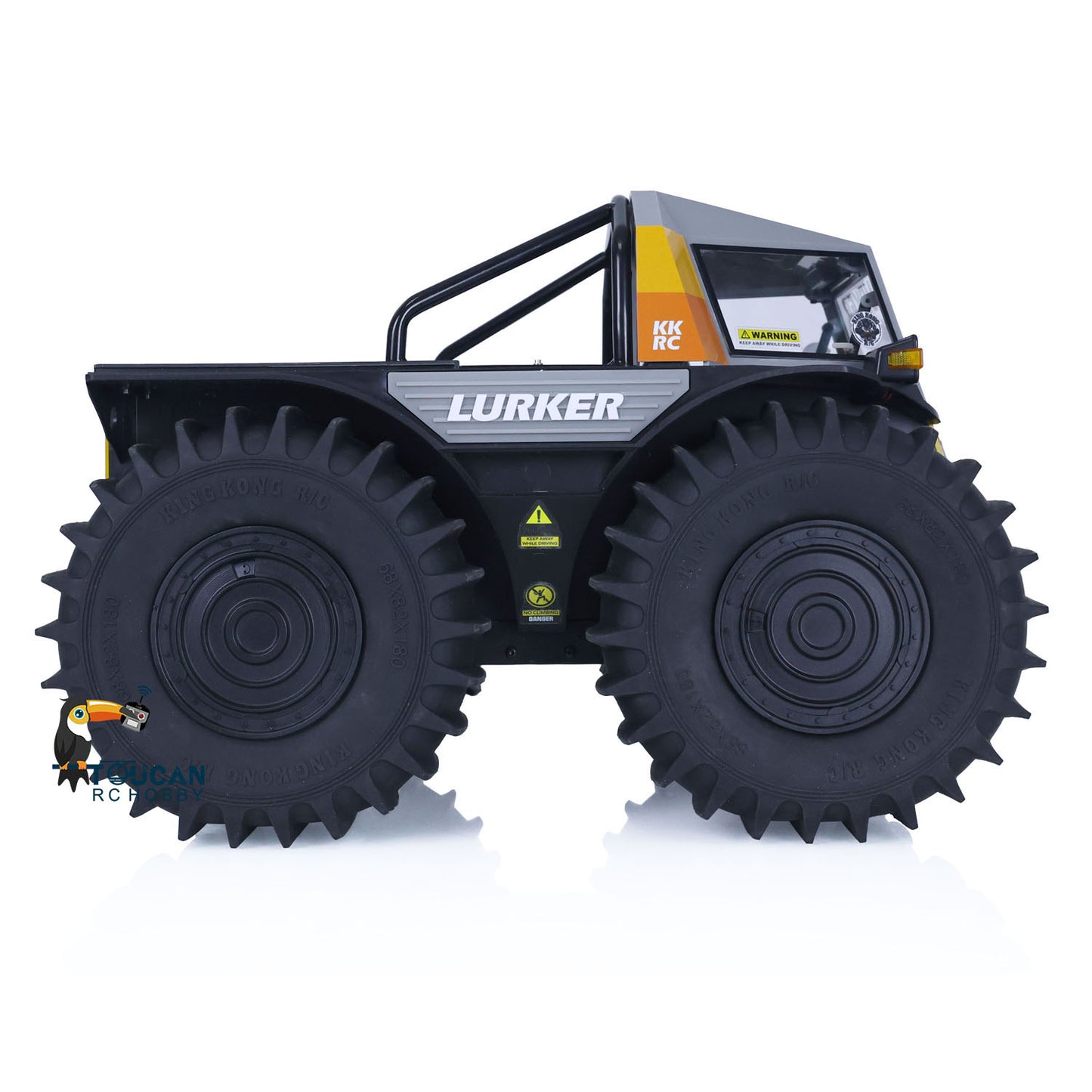 US STOCK D-E077 1/10 Scale Ready To Run Remote Controlled Off-road Vehicle All-terrain Amphibious Climbing Car Model Light System