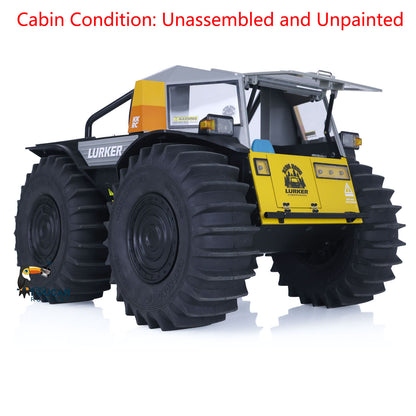 Kingkong 1/10 Scale All-terrain RC Off-road Vehicle Amphibious Climbing Car KIT/RTR D-E077 Painted Light Sound System