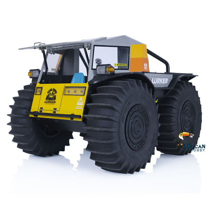 US STOCK D-E077 1/10 Scale Ready To Run Remote Controlled Off-road Vehicle All-terrain Amphibious Climbing Car Model Light System