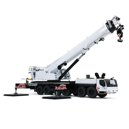 Pre-order Eyewhale 1/14 RC Hydraulic Mobile Crane Truck Construction Vehicle Heavy Machine FlySky PL18EV Remote Controller Assembled Model