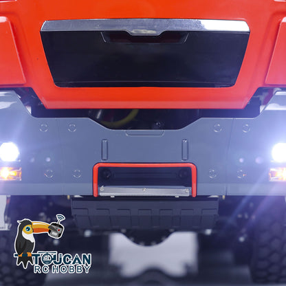 LESU 1/14 TGS 8*8 RC Hydraulic Dumper Truck Lorry Remote Control Tipper Lights Sound Two Speed ESC Motor 3T Differential Lock Steering Servo